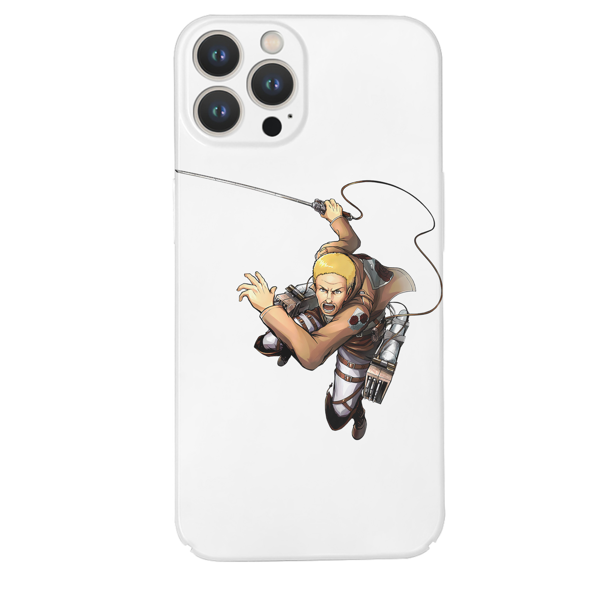 （画像用） 進撃の巨人 ハンネス Attack on Titan Hannes 【iPhone 14シリーズ対応】ハードケース